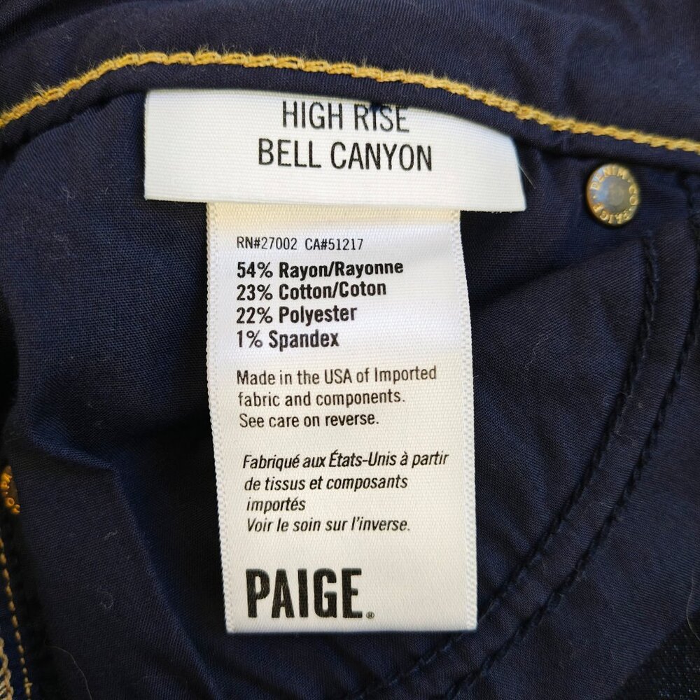 Paige High-Rise Bell Canyon Flare Jeans - Picture 11 of 11